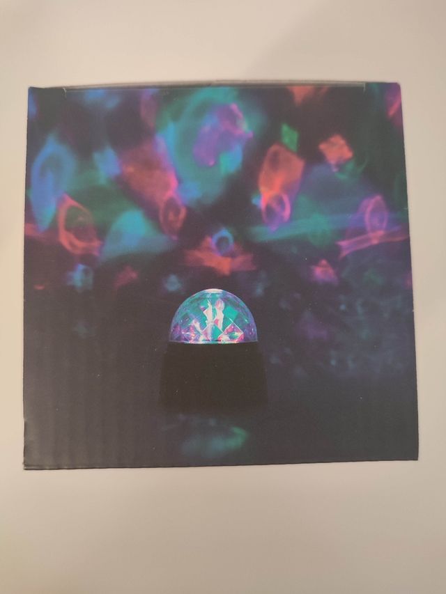 Lampara mesa de colores