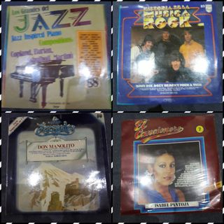 Discos vinilo de música