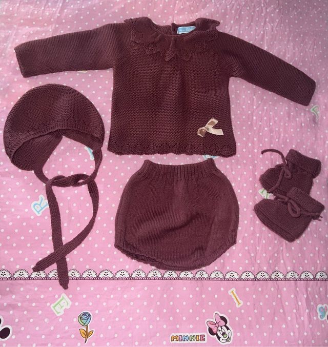 Conjunto de punto Mac Ilusión 0 - 3M 