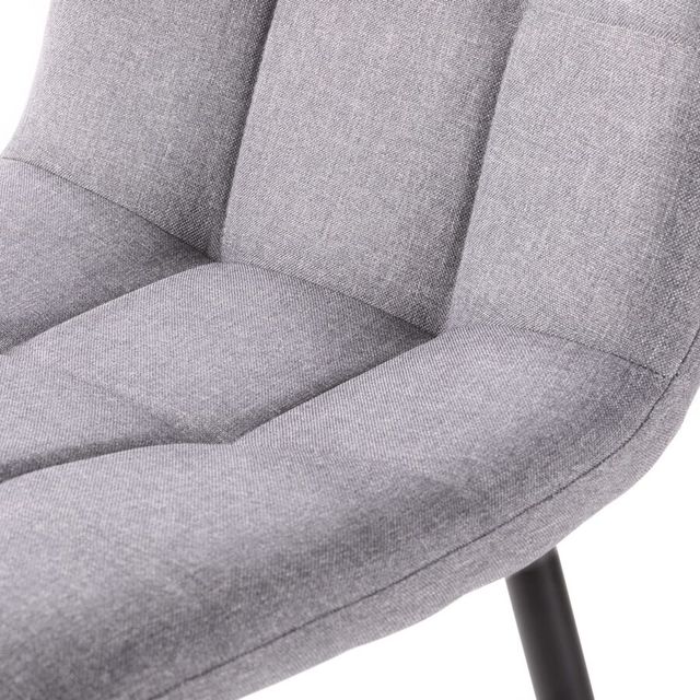 Juego 4 sillas comedor de tela NUEVAS