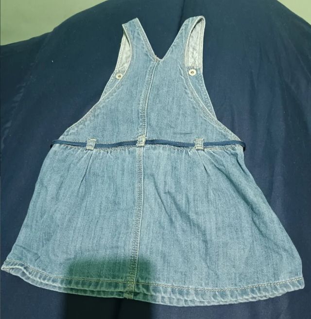Vestido vaquero niña 9-12 meses