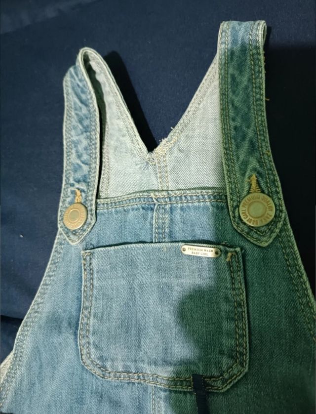 Vestido vaquero niña 9-12 meses