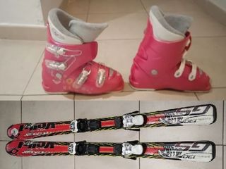 Pack esquis Volk + botas Roxy niña perfectas