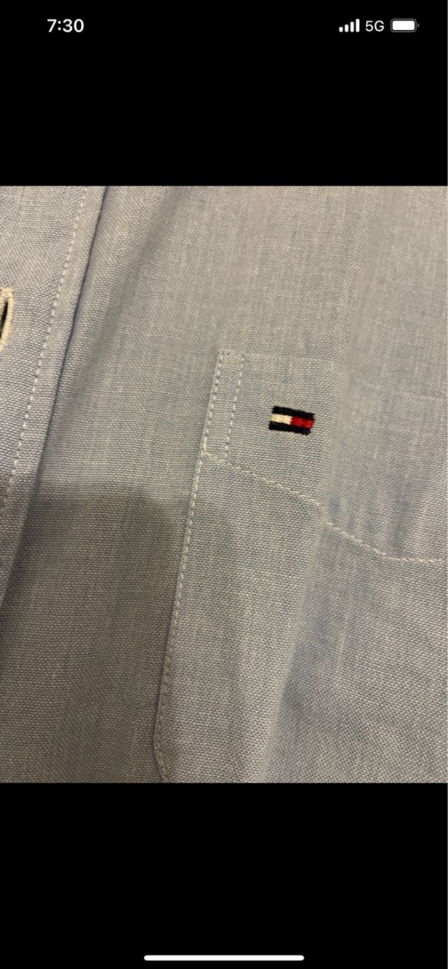 camisa hombre tommy hilfiger