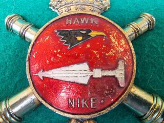 Insignia Artilleria Misiles Hawk Nike 