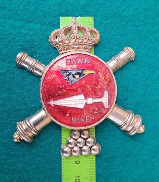 Insignia Artilleria Misiles Hawk Nike 