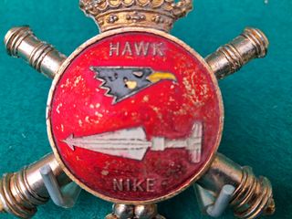 Insignia Artilleria Misiles Hawk Nike 