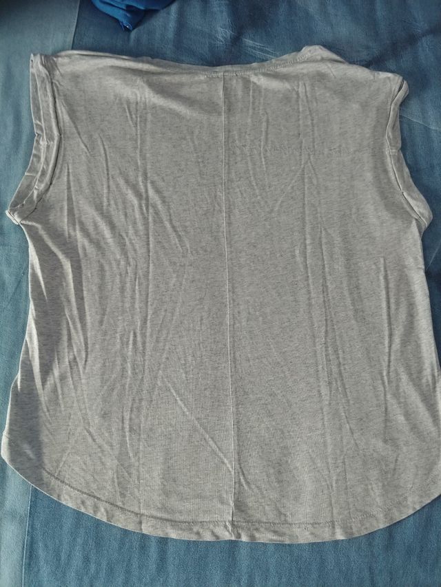 Camiseta punk leopardo asimétrica