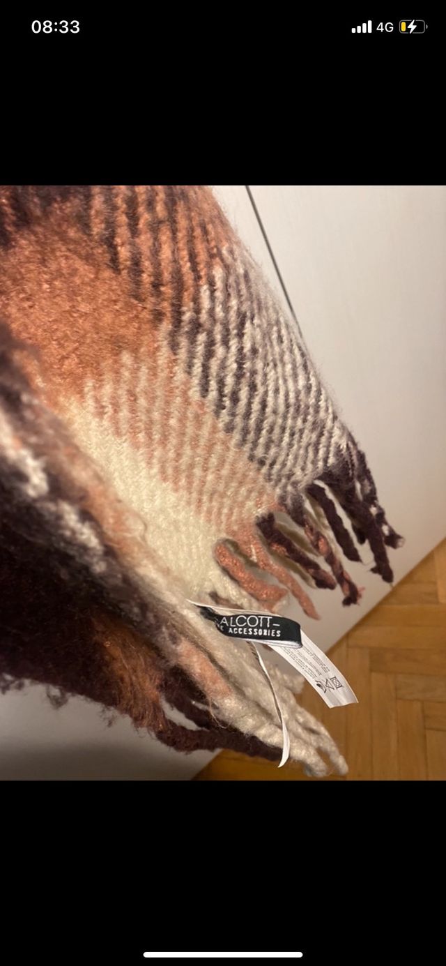 sciarpa a quadri Alcott