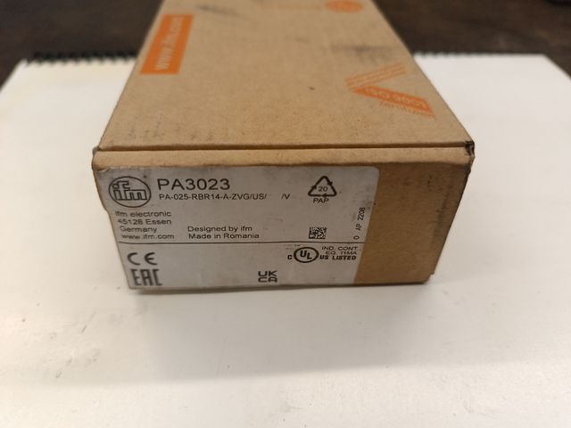 Sensor de presión IFM PA3023