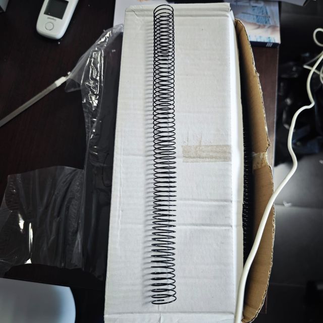 CAJA DE 100UD ESPIRAL DIFERENTES DIAMETROS