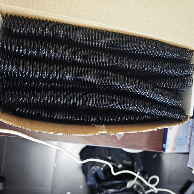 CAJA DE 100UD ESPIRAL DIFERENTES DIAMETROS