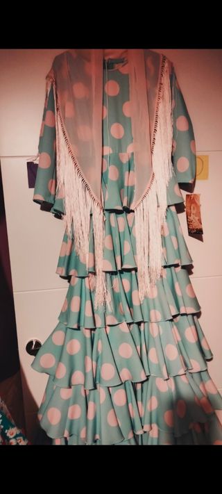 Traje flamenca niña