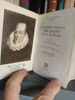 CERVANTES-Quijote Mancha.- Joya.Aguilar
