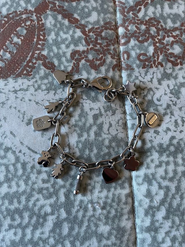 Pulsera Tous acero charms