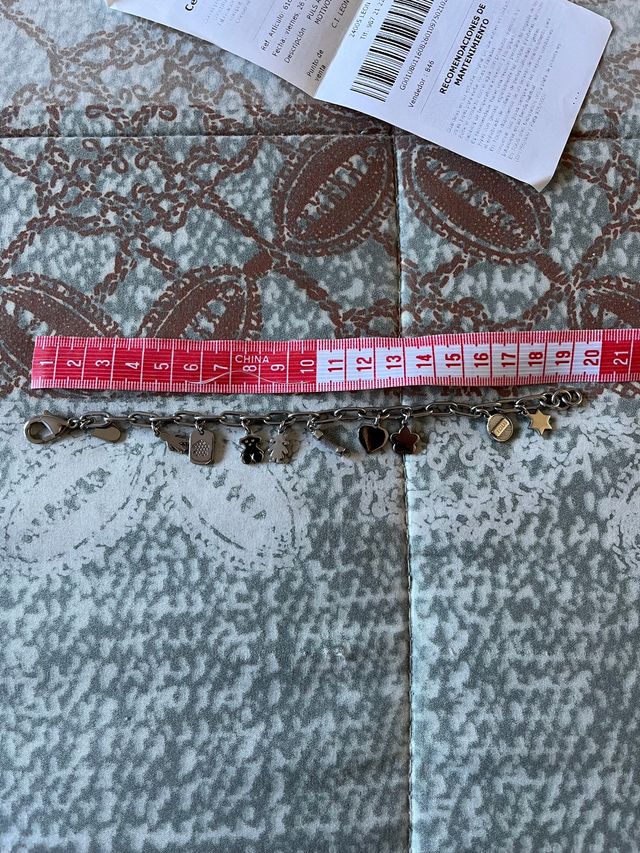 Pulsera Tous acero charms