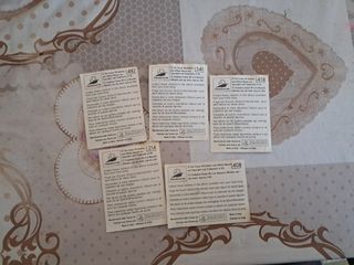 Lote cromo de cromos