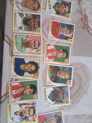 Lote cromo de cromos