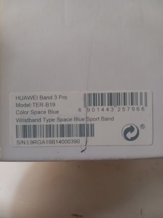 Reloj Digital Pulsera Huawei 3Pro