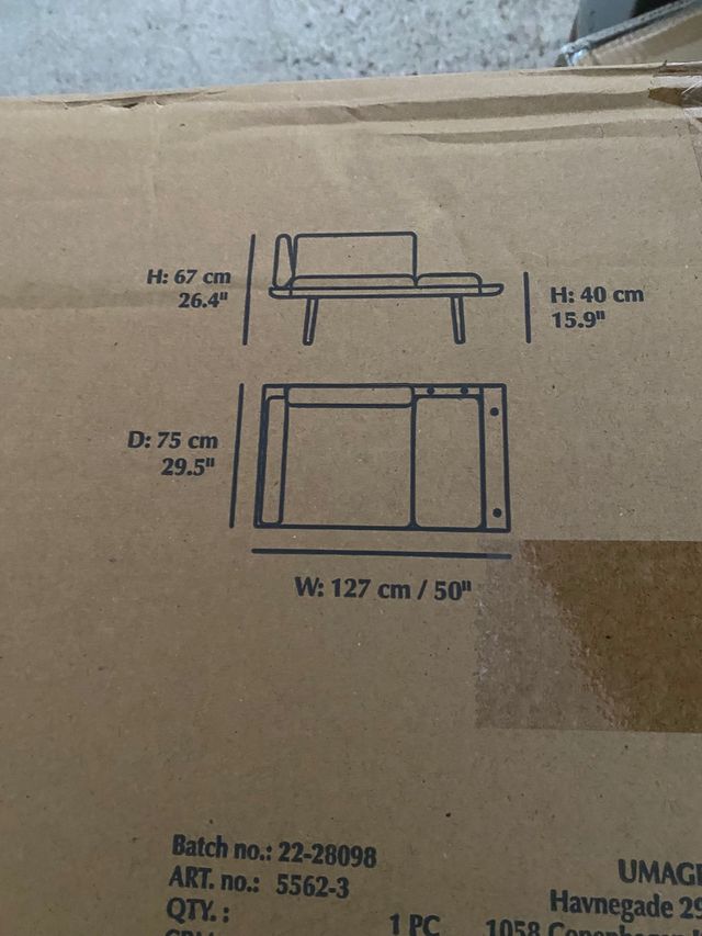 LOUNGE AROUND Divano imbottito in legno