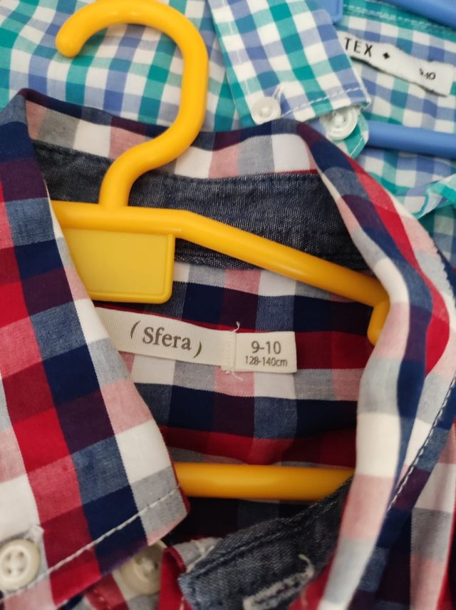 Segundo grupo de ropa de niños de 8 a 12