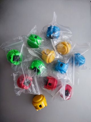 Botones arcade genéricos