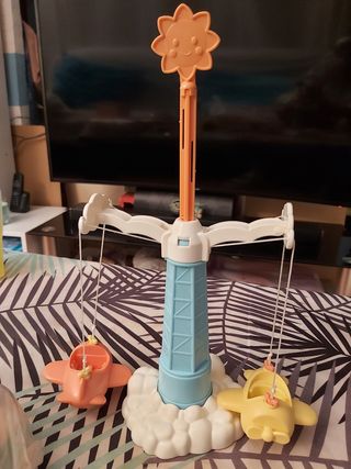 Sylvanian varios tiovivo tren palomitas