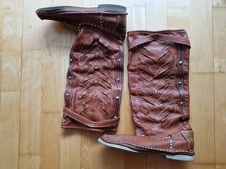 Botas de piel mujer marca Hector Riccione talla 39