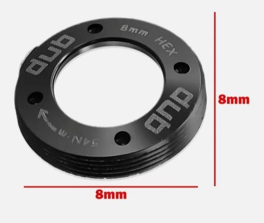 Kit tapa de tuerca brazo de manivela bicicleta 