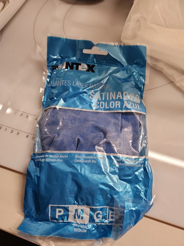 Guantes látex natural