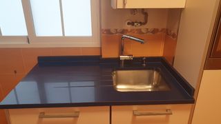 Encimera Silestone con hueco para fregadero