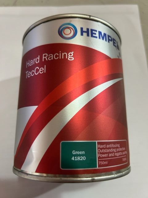 Antifouling Hempell Hard Racing Tec Gel Verde 750