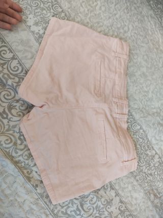 Pantalón corto rosa