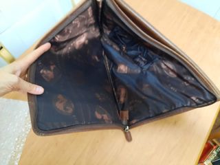 Cartera Portadocumentos - Piel Marrón