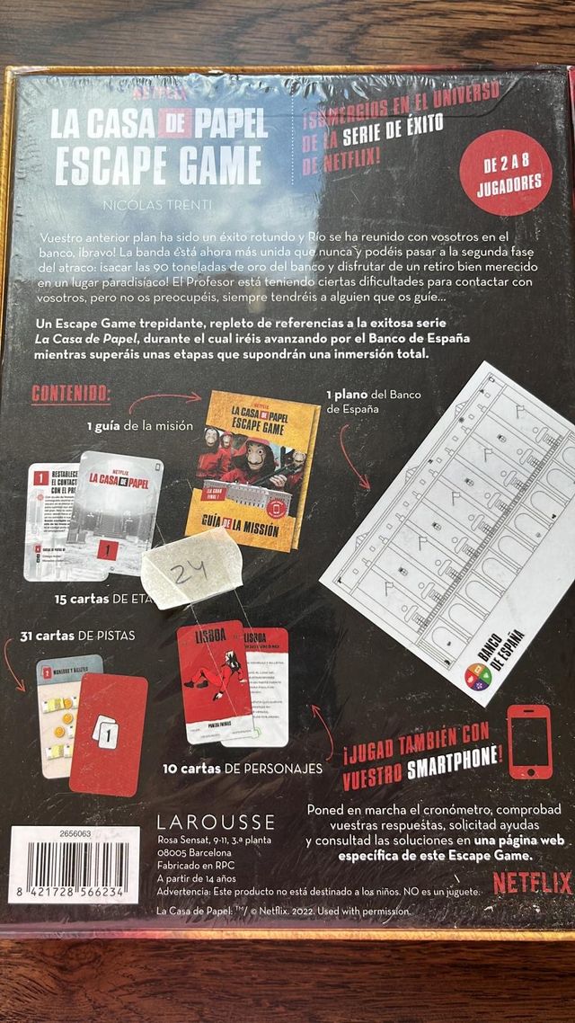juego de la casa de papel