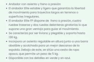 OPORTUNIDAD Andador SIN USAR
