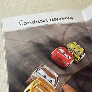Disney pixar Cars - Viejo, nuevo, rojo, azul