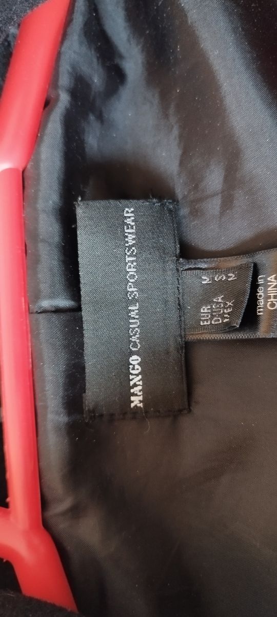 Abrigo mango talla M