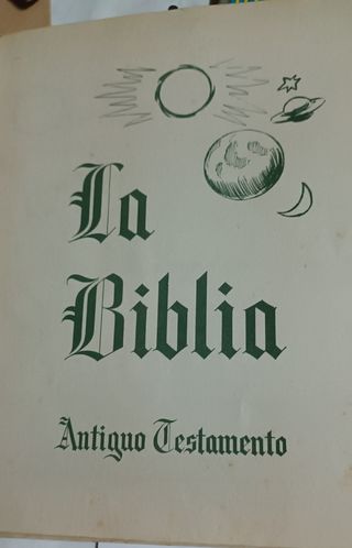 LA BIBLIA Antiguo testamento