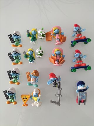 I Puffi in città. Personaggi Kinder