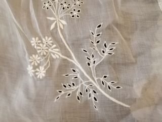 Colcha antigua de organdí .JOYA!