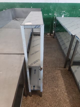 ESTANTERÍA DE SUELO ACERO INOX