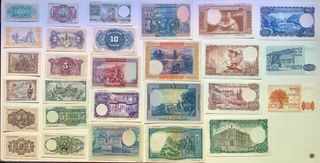 Lote x28 Billetes ESPAÑA DIFERENTES !! Bonitos 