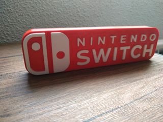 Letrero Nintendo Switch 3D