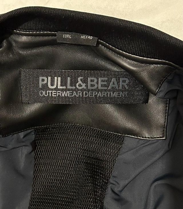 Chaqueta cuero Pull&Bear