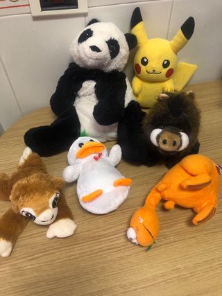 Muñecos de peluche