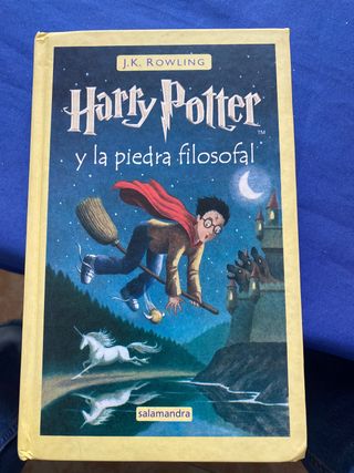 libro Harry Potter y la piedra filosofal