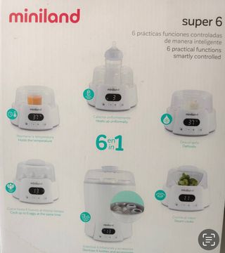 Esterilizador de biberones 6 en 1 Miniland