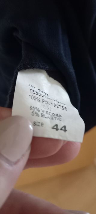 Vestido Paola Prata L em excelente estado