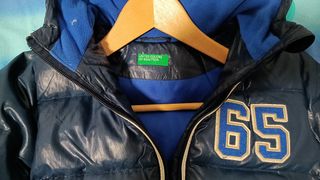 Cazadora plumas Benetton